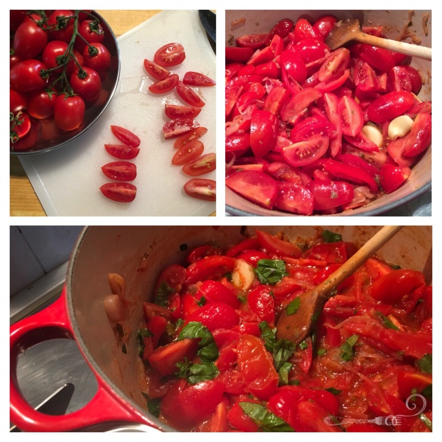 Recette italienne crumble aux tomates